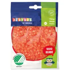 Rörpärlor midi 5 mm, Orange (1000 st)