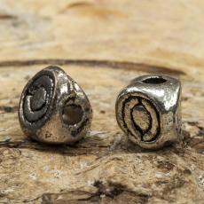 Mellandel Cirkel 7 mm, Antiksilver (5st)