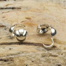 Knutgömma 5 mm, Silverfärg (40st)