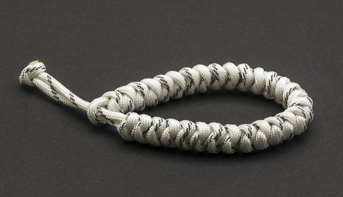 Paracord 550 Reflex, White (meter)
