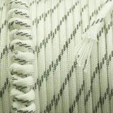 Paracord 550 Reflex, White (meter)