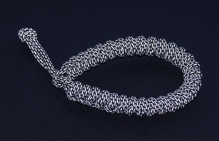 Paracord 550 Reflex, Black Matrix (meter)