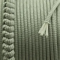 Paracord 550 Reflex, Light Grey - Wave (meter)