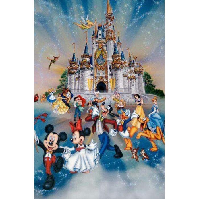 Diamond Painting Canvas 40 x 50 cm, Disney World