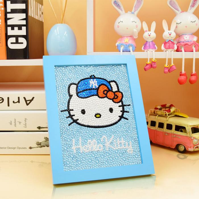 Diamond Painting med ram, Hello Kitty Dear Daniel