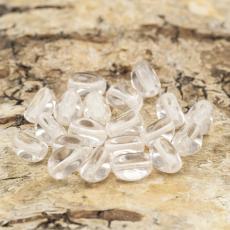 Glaspärla Tresidig 4,5x7 mm, Ljusrosa (20st)