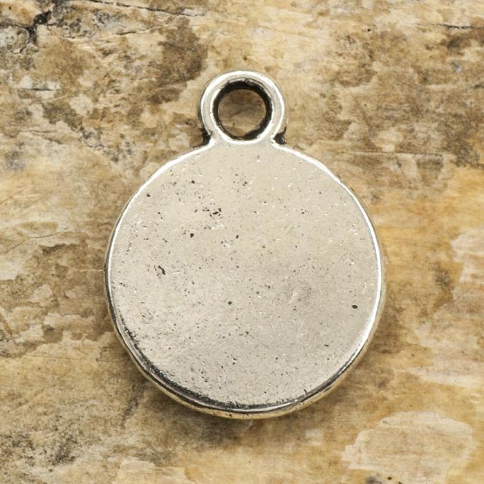 Berlock Hope 11x14 mm, Antiksilver (5st)