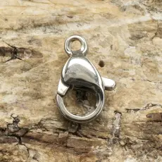 Lås Karbinhake i Rostfritt stål 10x6 mm (5st)