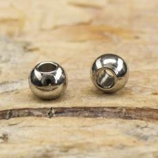 Metallpärla i Rostfritt stål 3 mm (10st)