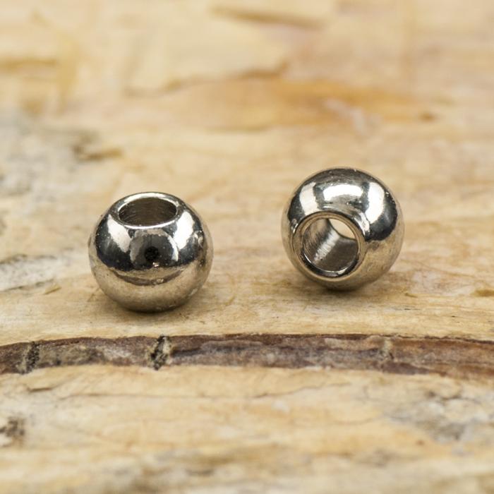 Metallpärla i Rostfritt stål 3 mm (10st)