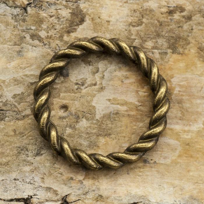 Ring 15 mm, Antikbrons (5st)