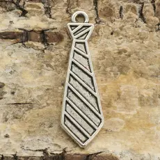 Berlock Slips 9x29 mm, Antiksilver (5st)