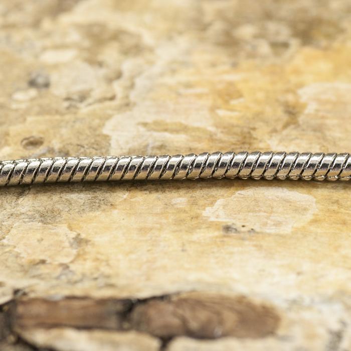 Ormlänkskedja Rostfritt stål 1,2 mm (meter)
