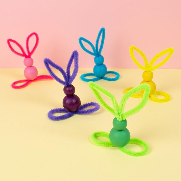Piprensare Neon Ø 6 mm, Färgmix (50st)