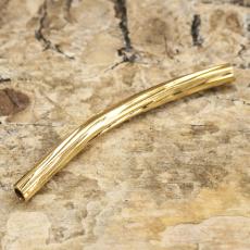 Mellandel Vriden tub 1,5x19 mm, Guldfärg (5st)