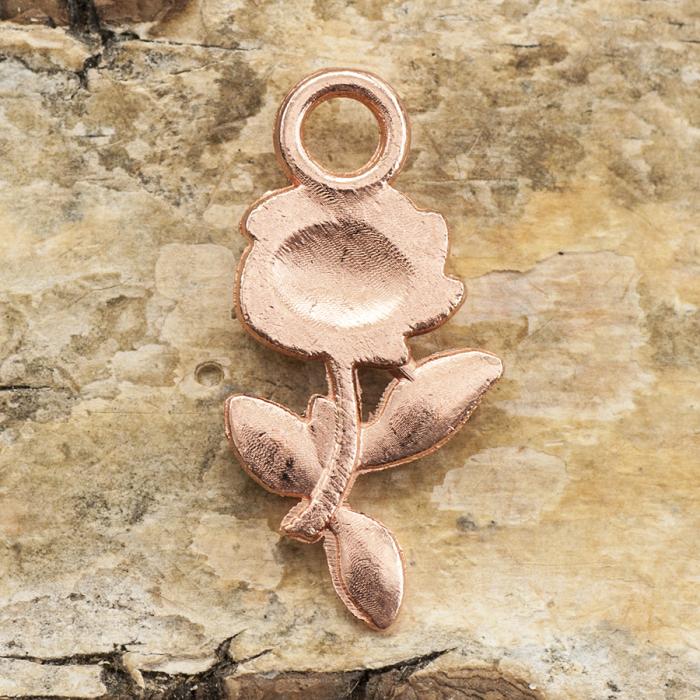 Berlock Ros 10x21 mm, Roséguld (3st)