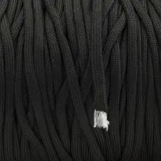 Paracord 4 mm, Svart (meter)