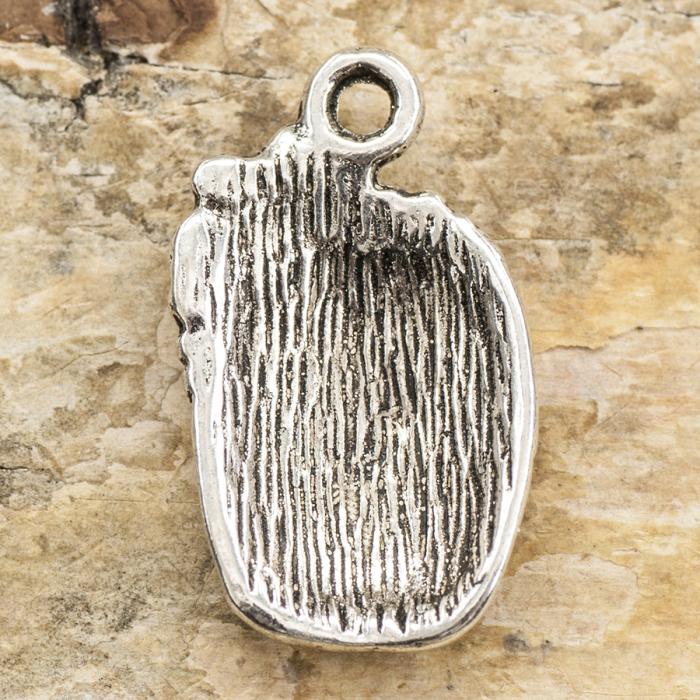 Berlock Vintunna 11x19 mm, Antiksilver (5st)