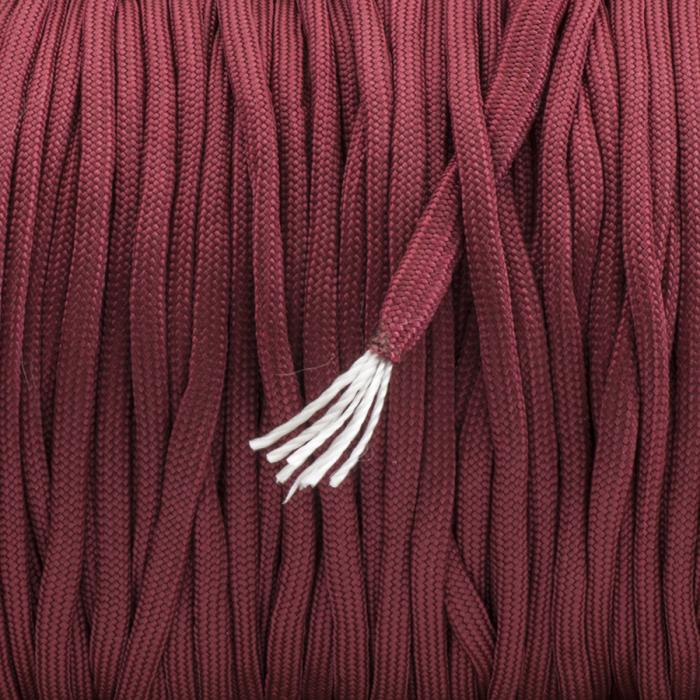 Paracord 4 mm, Vinröd (meter)