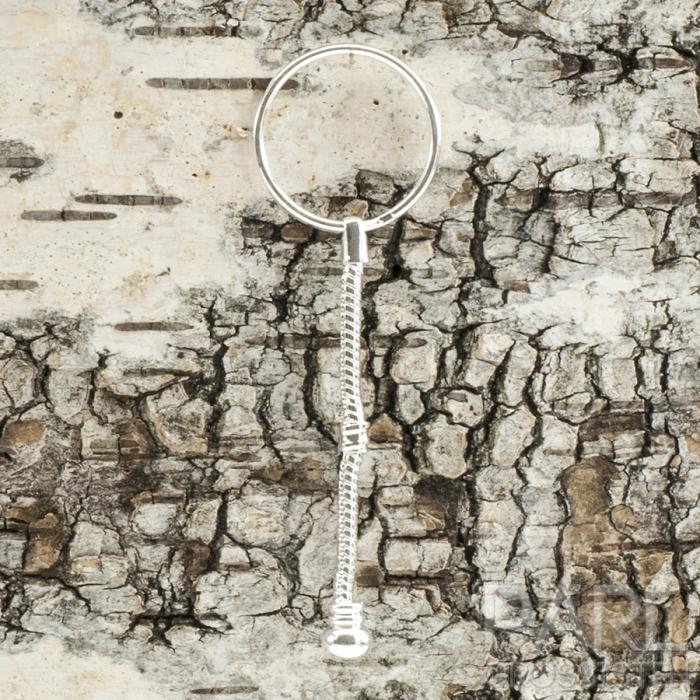 Ormlänk nyckelring 80x21 mm, Silverfärg (st)
