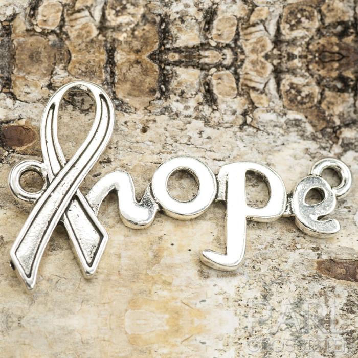 Connector Hope 35x21 mm, Antiksilver (st)