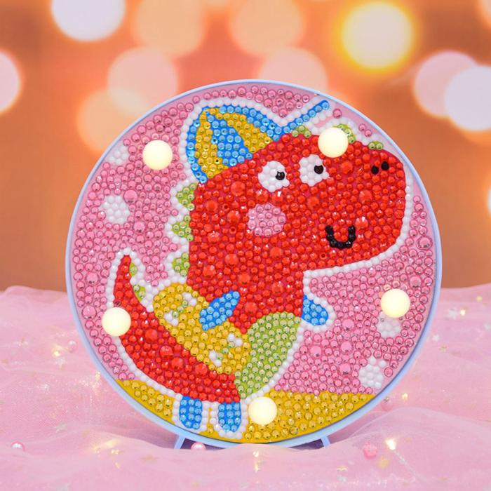 Diamond Painting Lampa, Dino-polare