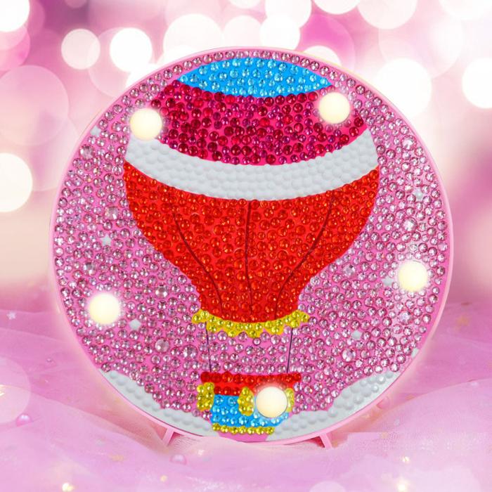 Diamond Painting Lampa, Luftballong