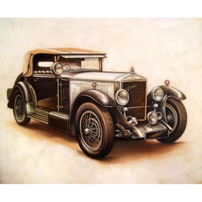 Diamond Painting Canvas 30 x 40 cm, Veteranen