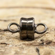 Magnetlås Rondell 10x6 mm, Svart (st)
