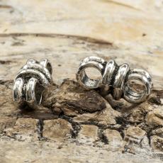 Mellandel Rep 6x12x7 mm, Antiksilver (5st)
