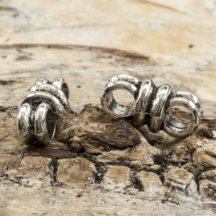 Mellandel Rep 6x12x7 mm, Antiksilver (5st)