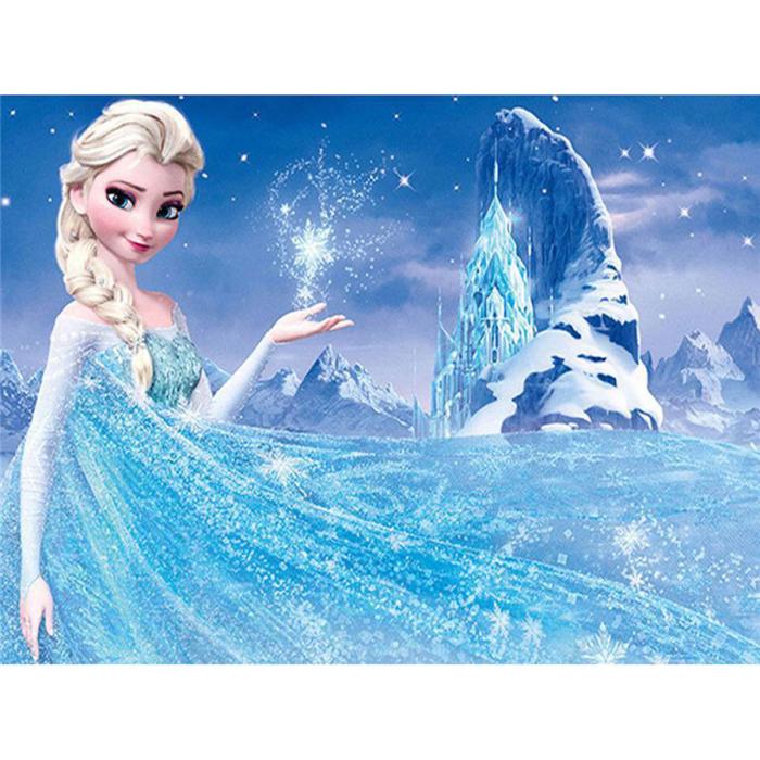 Diamond Painting Canvas 50 x 40 cm, Frost Elsa
