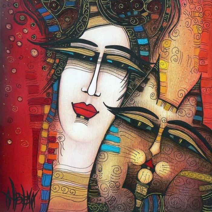 Diamond Painting Canvas 30 x 40 cm, Konst