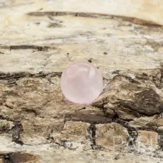 Pärla Malaysia jade 6 mm, Ljusrosa (10st)