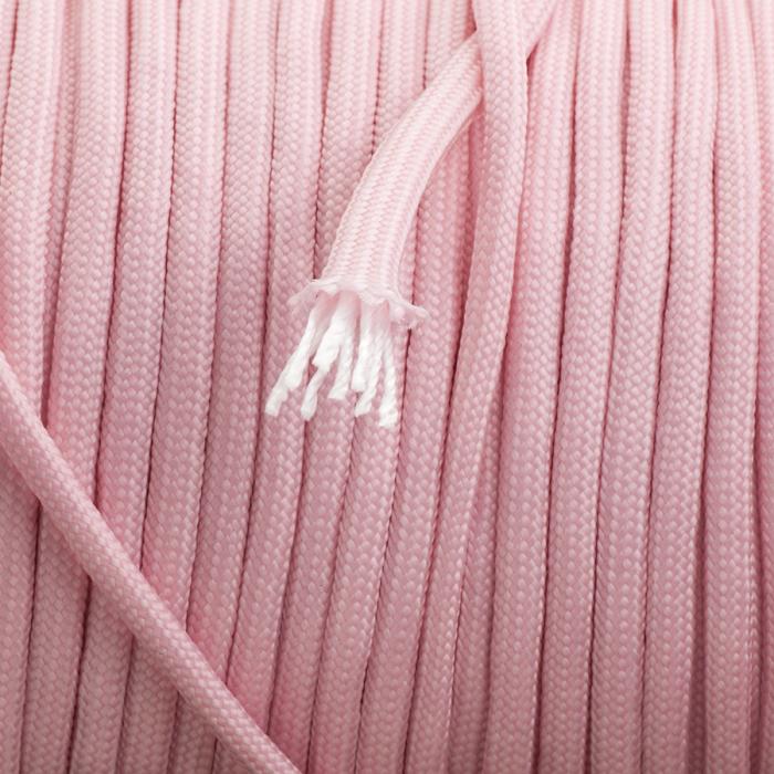 Paracord Glow in the dark 4 mm, Rosa (meter)