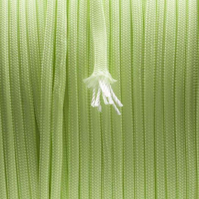 Paracord Glow in the dark 4 mm, Grön (meter)