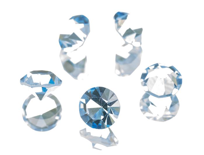 Swarovski Chaton SS39, Aquamarine (1st)