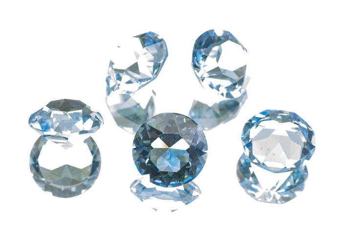 Swarovski Dentelle SS60, Aquamarine (st)