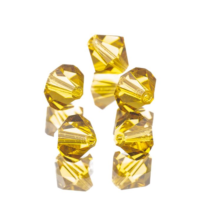 Swarovski Bicone 8mm, Topaz (4st)