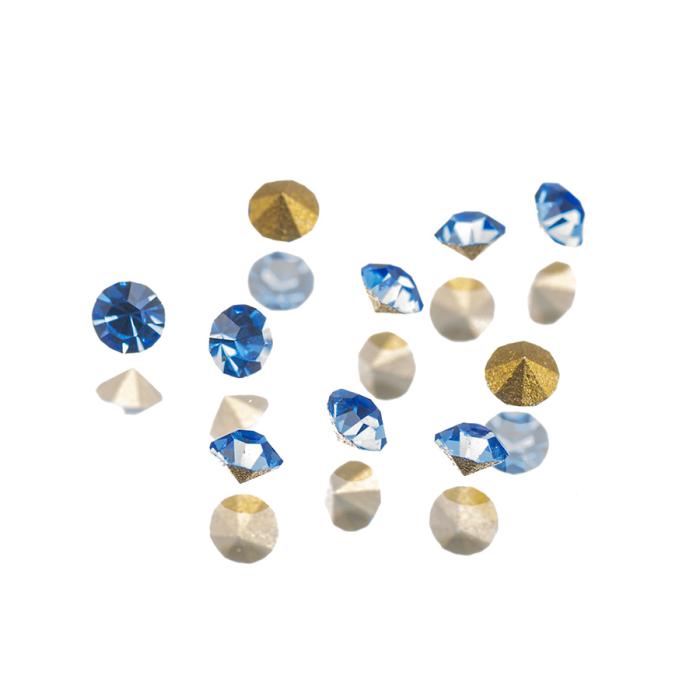 Swarovski Chaton PP24, Sapphire (12st)