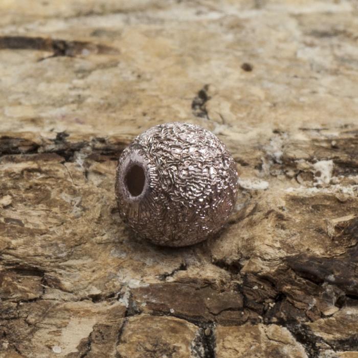 Akrylpärla Stardust 6 mm, Rosa (25st)