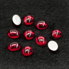 Swarovski Flatback 8x6mm, Siam (4st)