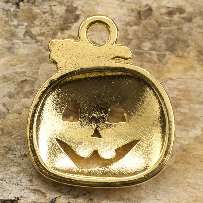 Berlock Pumpa 18x16 mm, Guldfärg (5st)