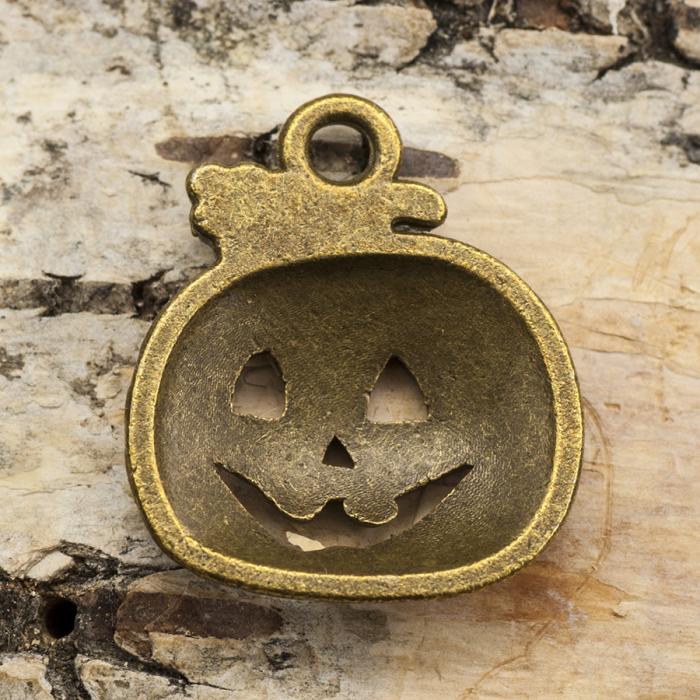 Berlock Pumpa 18x16 mm, Antikbrons (5st)