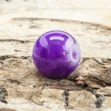 Glaspärla spraymålad 8 mm, Lila (20st)