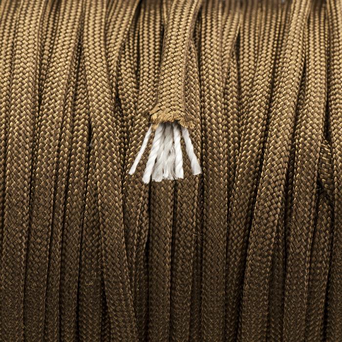 Paracord 4 mm, Sadelbrun (meter)