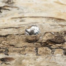 Mellandel Rund 7x6 mm, Silverfärg (10st)