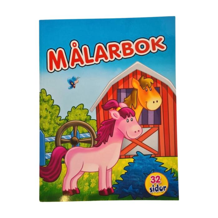 Målarbok Djur 2 (st)