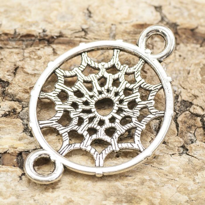 Connector Drömfångare 32x22 mm, Antiksilver (st)