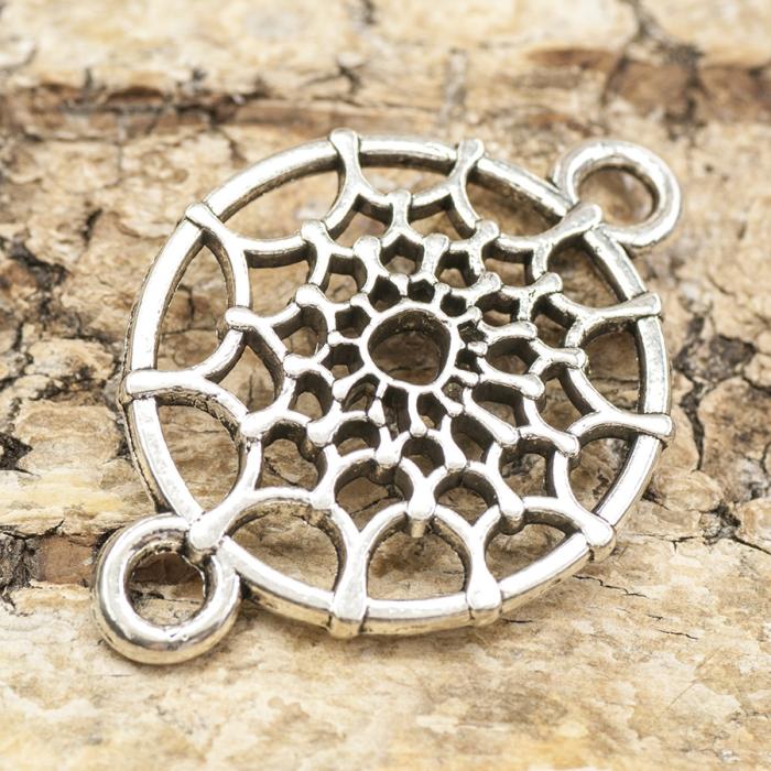 Connector Drömfångare 32x22 mm, Antiksilver (st)